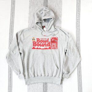 2005 Nike Utah Utes Tostitos Fiesta Bowl Hoodie | Medium